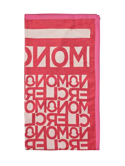 Moncler Beach Towel With Logo