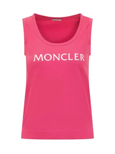 Moncler Logo-print Cotton-blend Tank Top