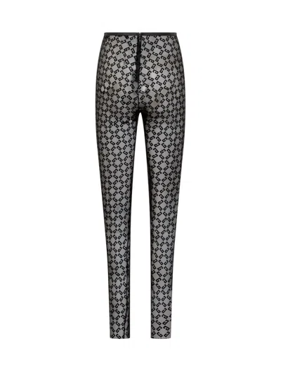 Givenchy Fitted Leggings With Distinctive Pattern And High Waistband