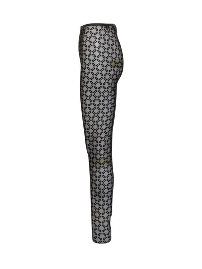 Givenchy Fitted Leggings With Distinctive Pattern And High Waistband