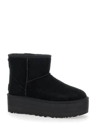 Ugg Classic Mini Platform Womens Suede Ankle Boots