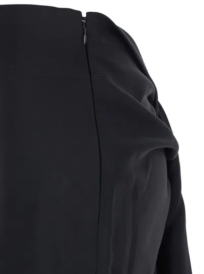 Jacquemus Knee Length And Midi Skirt In Black