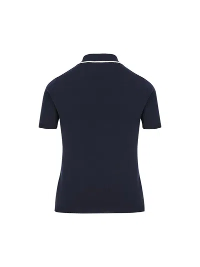 Valentino Polo Shirt Cotton Embroidered Detail