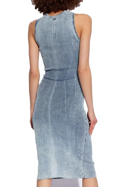 Diesel M-taryn Ribbed Midi Dress