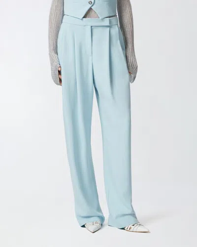 Pinko Elegant Wide-leg Trousers With Darts