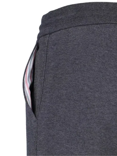 Thom Browne Straight Leg Trousers Drawstring Waist