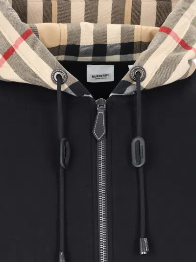 Burberry Samuel Hoodie In Black