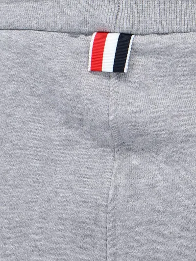 Thom Browne 4-bar Sweat Shorts In Gray