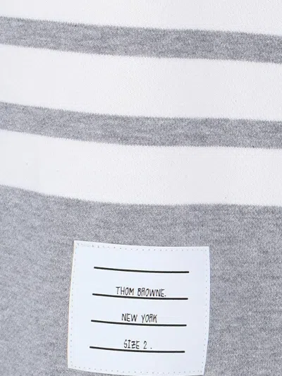 Thom Browne 4-bar Sweat Shorts In Gray