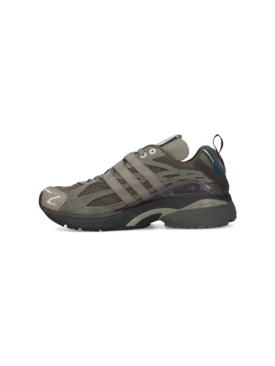 Adidas Originals Adidas X Wales Bonner Adistar Cushion Panelled Mesh Sneakers