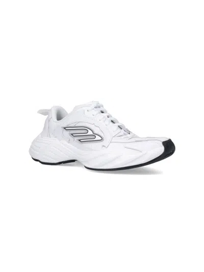 Balenciaga Monday Cowskin And Polyester Sneakers Shoes