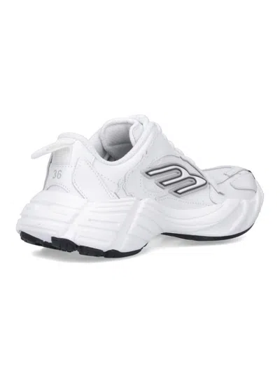Balenciaga Monday Cowskin And Polyester Sneakers Shoes