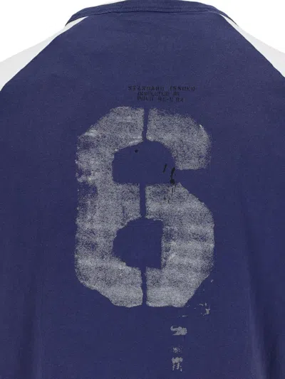 Polo Ralph Lauren Crew Neck Graphic Print Contrast Sleeves