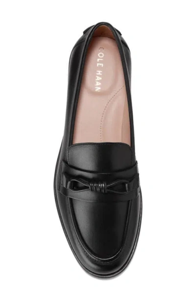 Cole Haan Stassi Bow Loafer In Black