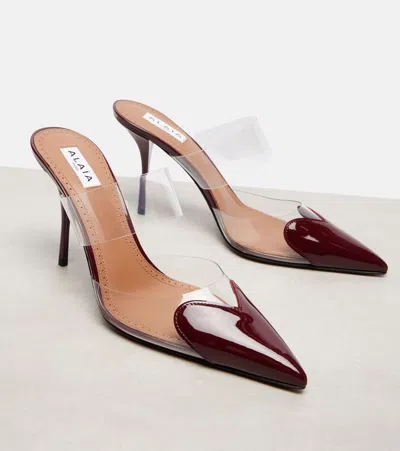 Alaïa Pointed-toe High-heeled Sandals In Multi