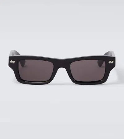 Bottega Veneta Dizzy Rectangular Sunglasses In Black