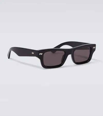 Bottega Veneta Dizzy Rectangular Sunglasses In Black