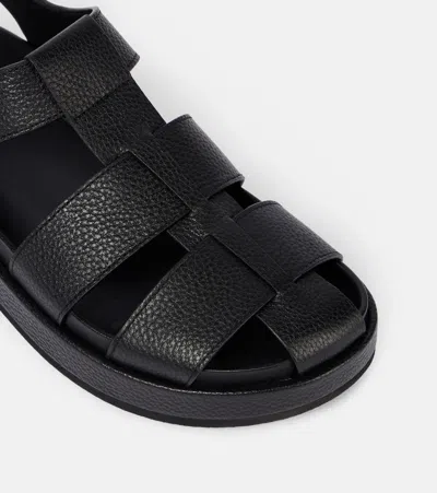 Tory Burch Strappy Sandals Platform Sole In Black