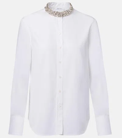 Alexander Mcqueen Shirt With Crystal-embellishment