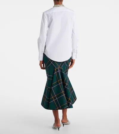 Alexander Mcqueen Shirt With Crystal-embellishment