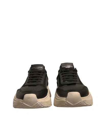 Pre-owned Dolce & Gabbana Black White Daymaster Low Top Sneakers Men's Shoes ()