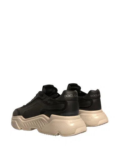 Pre-owned Dolce & Gabbana Black White Daymaster Low Top Sneakers Men's Shoes ()