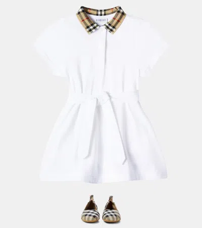 Burberry Check Cotton Polo Dress