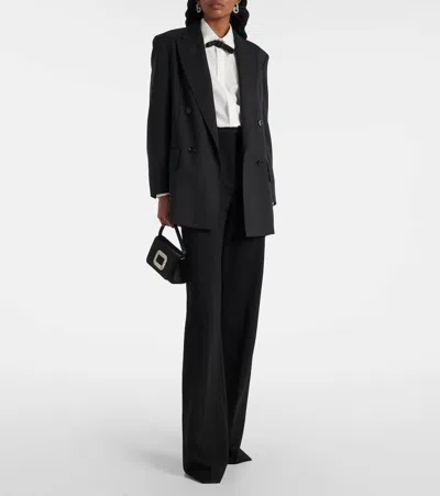 Max Mara Studio Roll Shirt White In White