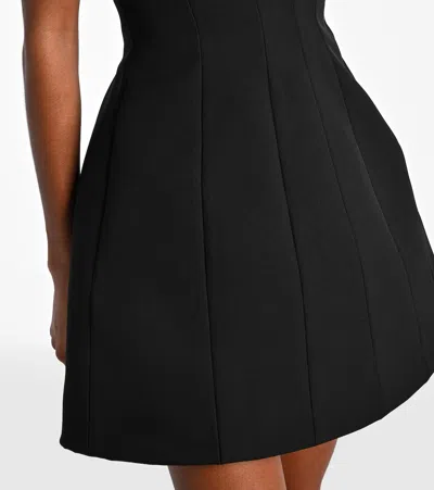 Max Mara Strapless Bustier Dress Side Pockets In Black