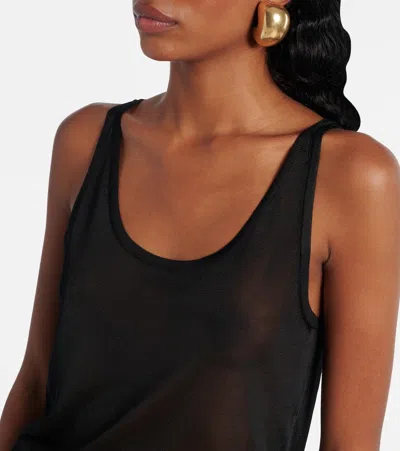Max Mara Nardo Tank Top In Black