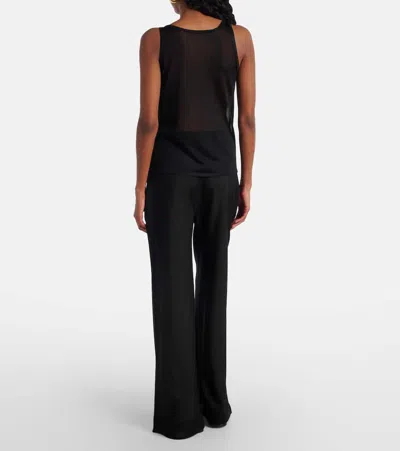 Max Mara Nardo Tank Top In Black