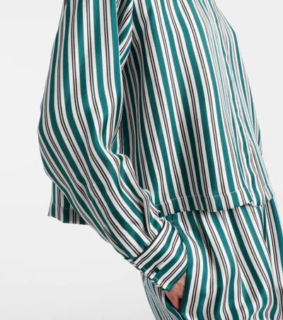 Max Mara Women's Brama Shirt Dark Green | Size It 46 | 2521116171600001