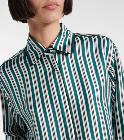 Max Mara Women's Brama Shirt Dark Green | Size It 46 | 2521116171600001