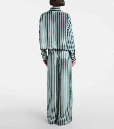 Max Mara Women's Brama Shirt Dark Green | Size It 46 | 2521116171600001