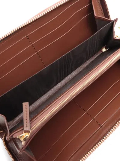 Pre-owned Gucci Gg Supreme Horsebit 钱包（典藏款）