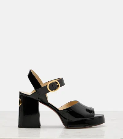 Valentino Fawcette Platform Sandal In Black