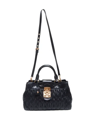 Pre-owned Miu Miu 2000-2020s Matelassé Tote Bag