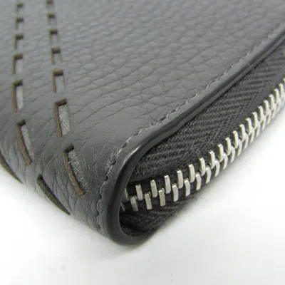 Pre-owned Fendi Black Leather Wallet  ()