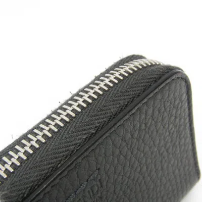 Pre-owned Fendi Black Leather Wallet  ()