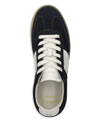 Hackett Harper Heritage Sneakers In Black