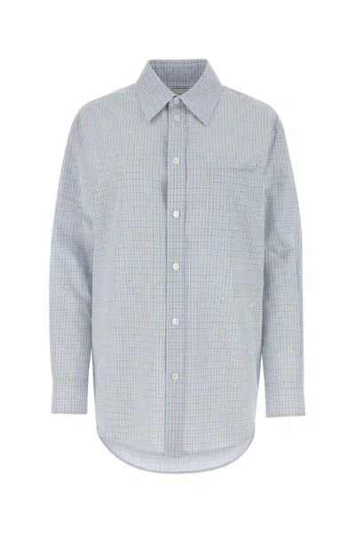 Bottega Veneta Women Embroidered Cotton Blend Shirt