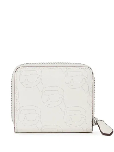 Karl Lagerfeld Ikon Monogram Medium Wallet