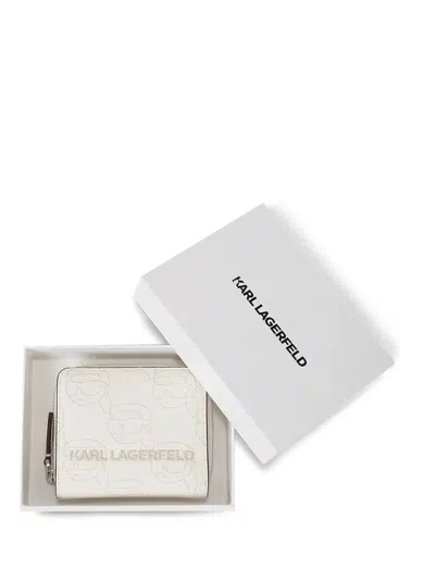 Karl Lagerfeld Ikon Monogram Medium Wallet