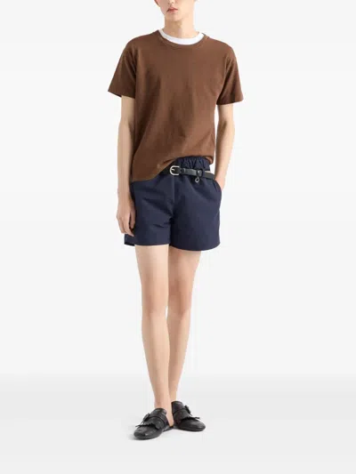 Prada Technical Fabric Swim Trunks