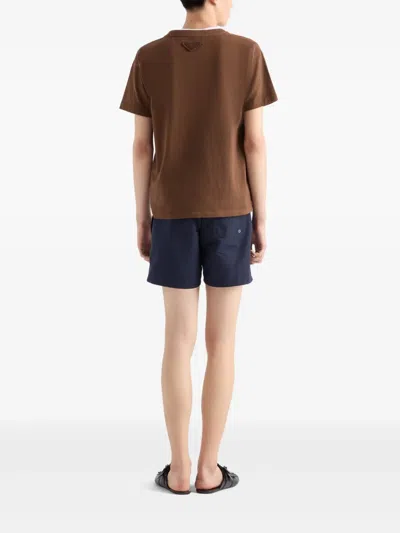 Prada Technical Fabric Swim Trunks