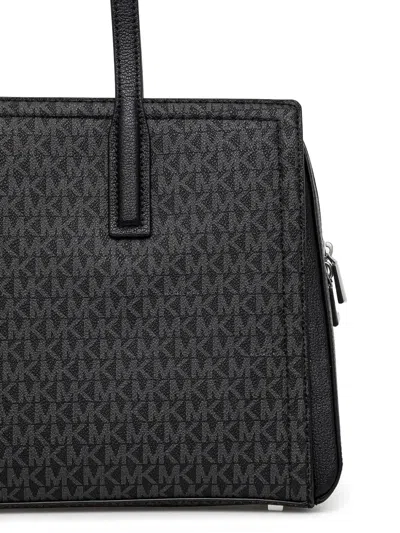 Michael Michael Kors Laila Monogrammed Structured Tote Bag