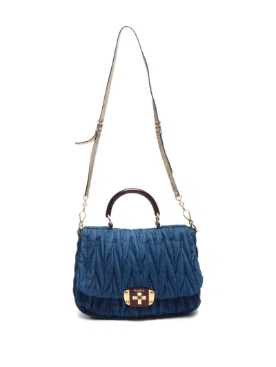 Pre-owned Miu Miu 2000-2015 Matelassé Two-way Handbag
