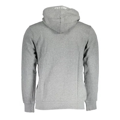 La Martina Gray Cotton Men Sweater In Gray