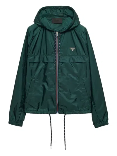Prada Blousonjacke Aus Re-nylon
