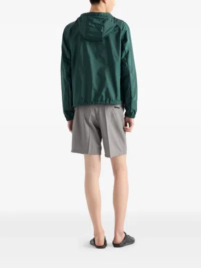 Prada Blousonjacke Aus Re-nylon